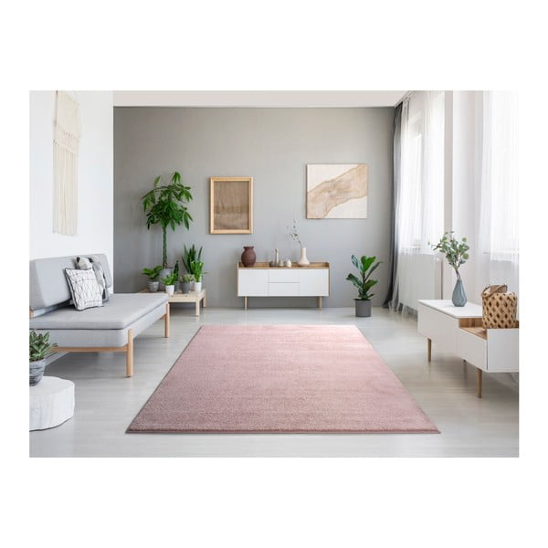 Ružičasti tepih Universal Montana, 140 x 200 cm-image-1