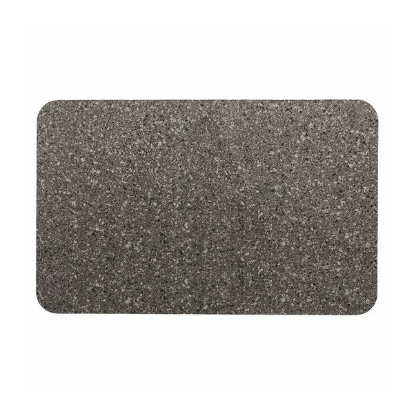 Antracitno siva kupaonska prostirka 50x80 cm Granite – douceur d'intérieur