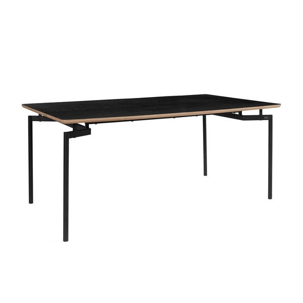 Crni blagovaonski stol 90x180 cm Alto – Støraa-image-1