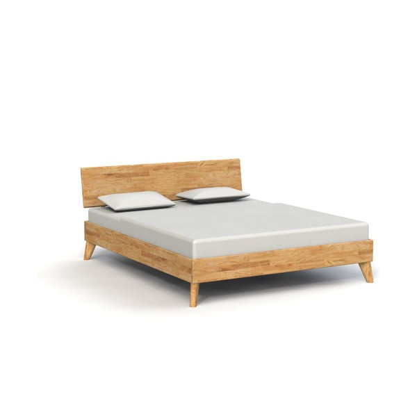 Bračni krevet od hrastovog drveta 160x200 cm Greg 1 - The Beds