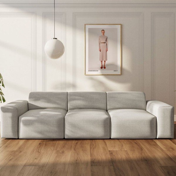 Bež sofa 285 cm Villet – Rodier-image-1