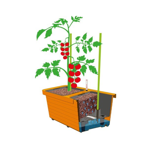 Smeđe-siva samozalijevajuća tegla Plastia Berberis, dužine 78 cm-image-3