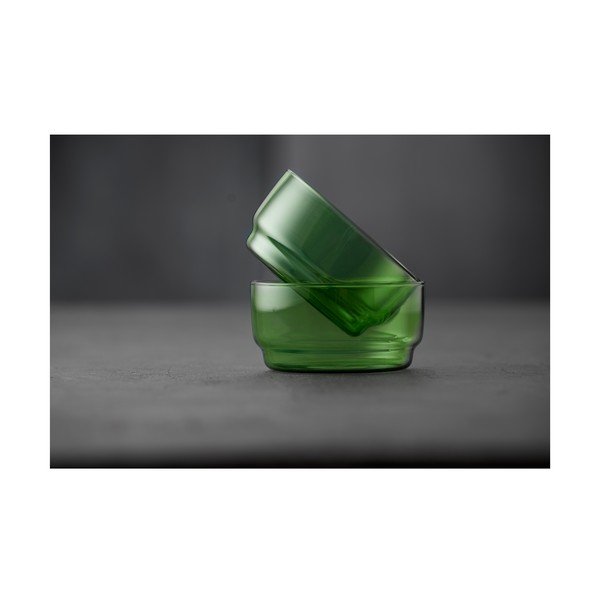Zelene staklene zdjelice u setu 2 kom 500 ml Torino – Lyngby Glas-image-3