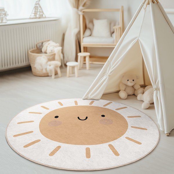 Periv dječji tepih ø150 cm Sunny World – Mila Home-image-1