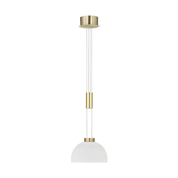 Viseća svjetiljka u bijeloj i zlatnoj boji Fischer & Honsel Avignon