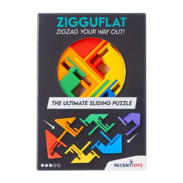 Misaona igra Zigguflat Puzzle – RecentToys