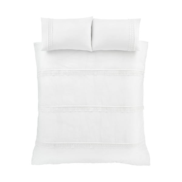 Bijela posteljina Catherine Lansfield Delicate Lace, 135 x 200 cm