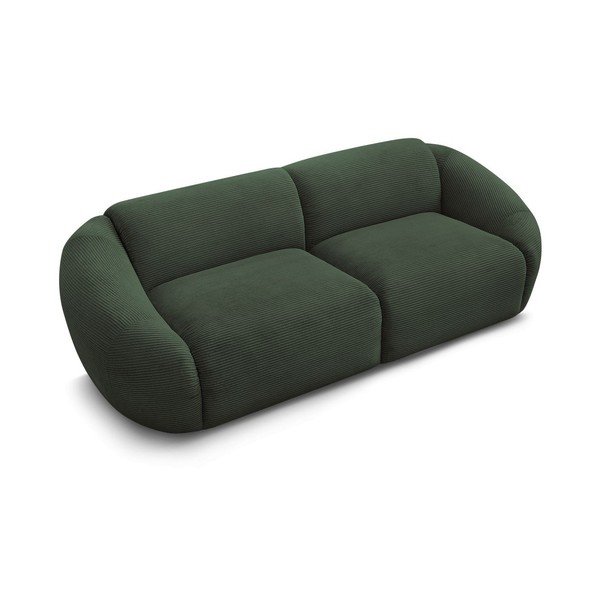 Zelena sofa od samta 250 cm Tina – Bobochic Paris-image-3