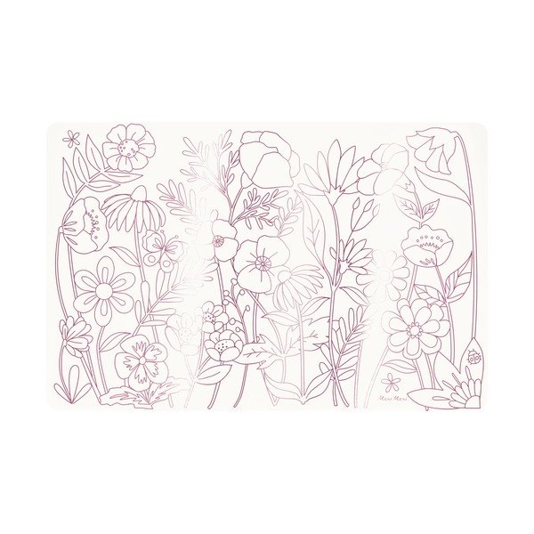 Papirnati podmetač 8 kom 28x42.5 cm Butterflies & Flowers – Meri Meri-image-1