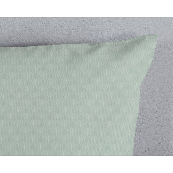 Zelena flanelska posteljina za krevet za jednu osobu 140x200 cm Omaira – HIP-image-3