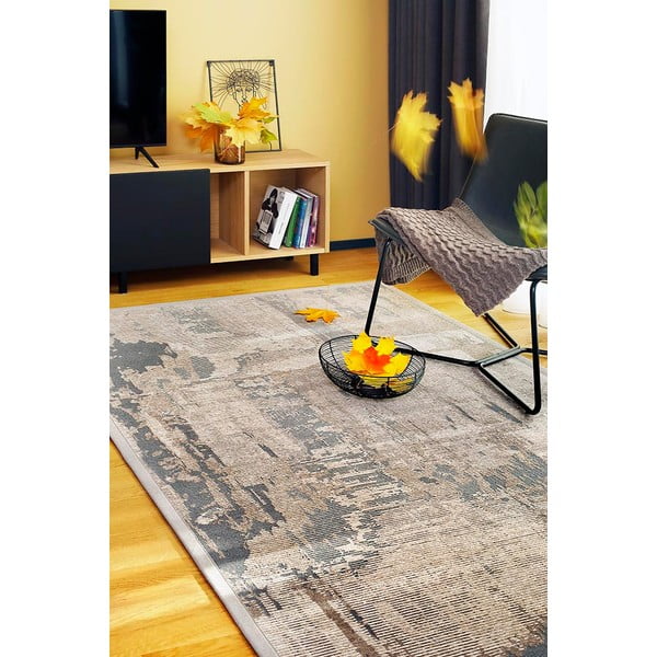 Smeđi dvostrani tepih Narma Nedrema, 100 x 160 cm-image-3