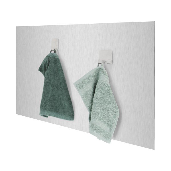 Zidna zaštitna ploča za štednjak od nehrđajućeg čelika 50x90 cm Splash – Compactor-image-2