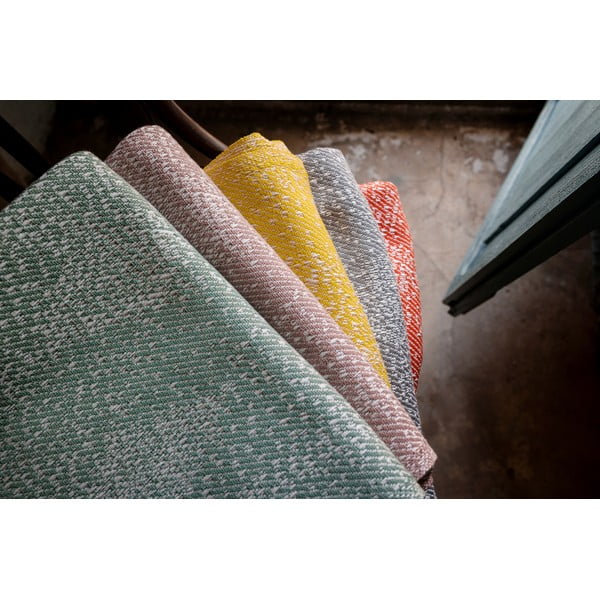 Rozi pokrivač s udjelom pamuka Euromant Dotty Diamond, 140 x 180 cm-image-4