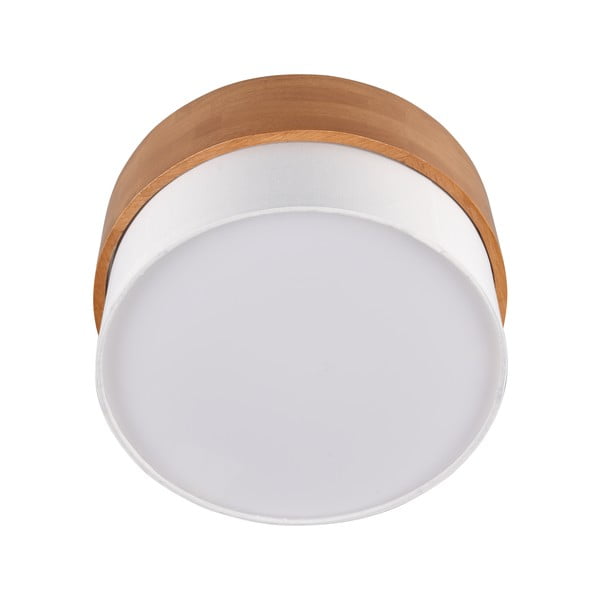 Bijela/u prirodnoj boji stropna svjetiljka s tekstilnim sjenilom Seasons – Trio-image-3