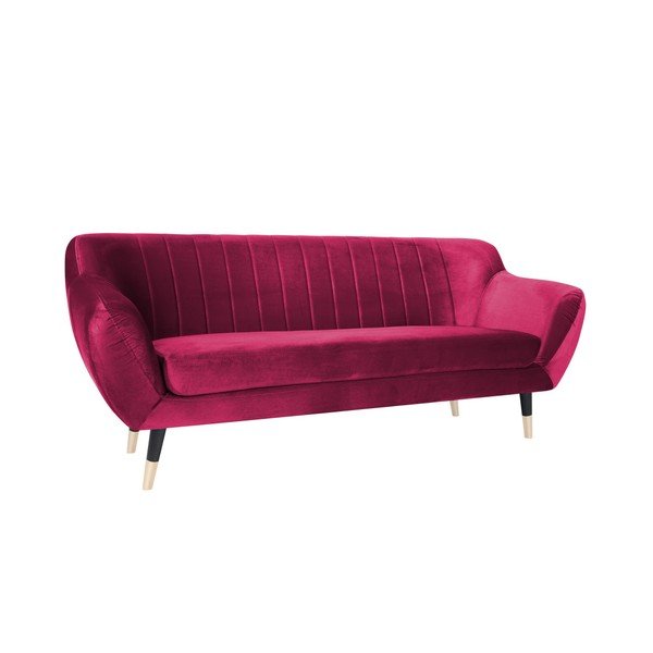 Roza kauč na crne noge Mazzini Sofas Benito, 188 cm-image-2