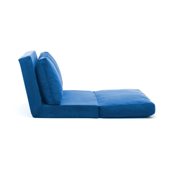 Plava sklopiva sofa 120 cm Taida – Balcab Home-image-2