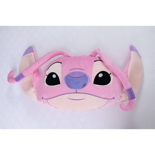 Dječji jastuk od flisa 41x32 cm Lilo and Stitch "Angel Pink" – Jerry Fabrics-image-2