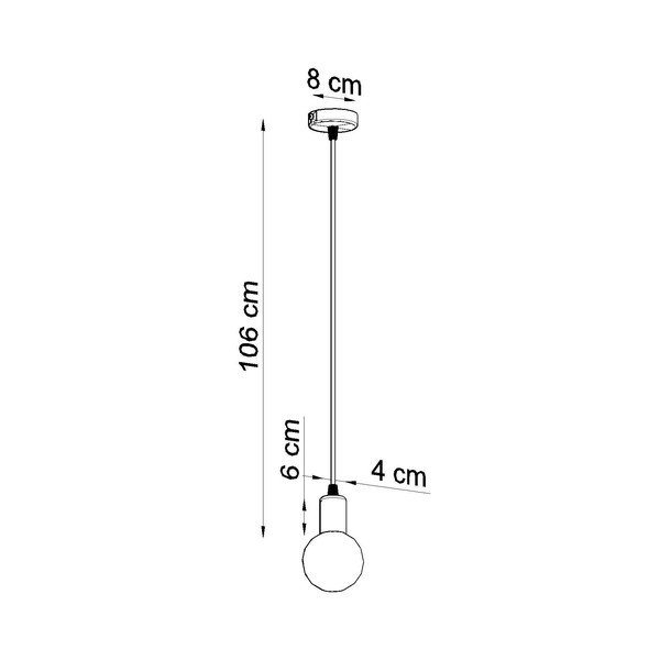 Bijela visilica Sollux Bombilla-image-3