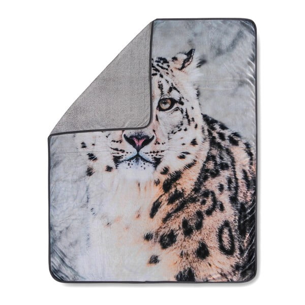 Deka Good Morning Snow Leopard, 130 x 160 cm
