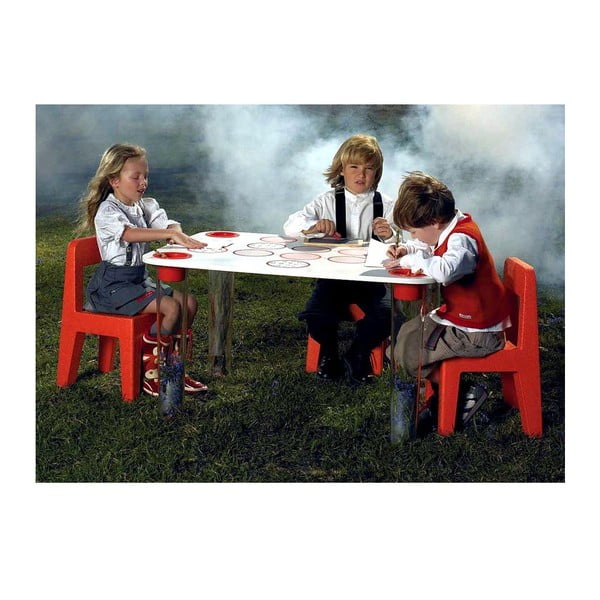 Dječja plava stolica Magis Seggiolina Pop-image-4