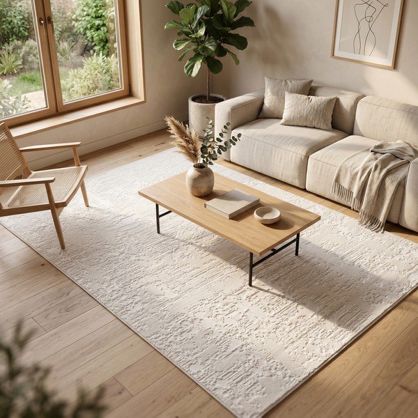 Krem tepih 160x230 cm Celeste – ESTE-image-1