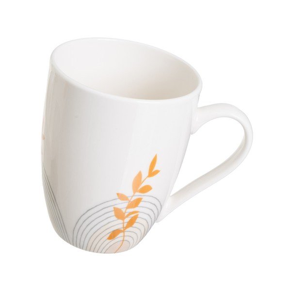 Bijele šalice u setu 4 kom od kamenine 350 ml Sunset – Casa Selección-image-4