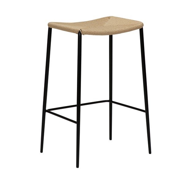 Bež prirodna barska stolica DAN-FORM Denmark Stiletto, visina 68 cm-image-3