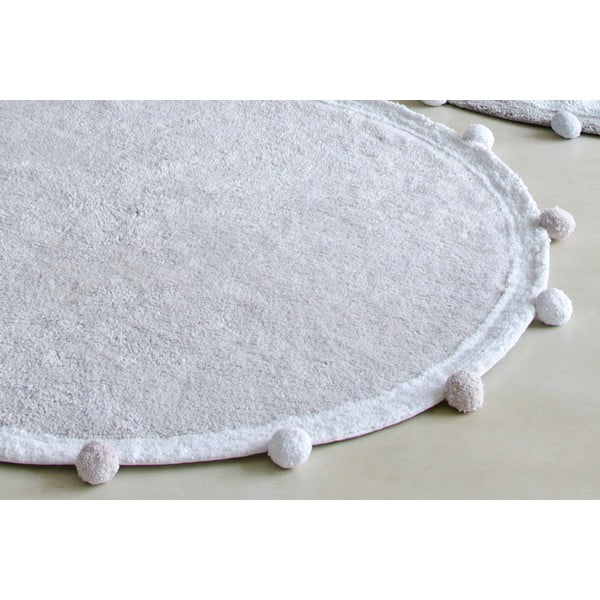 Svijetlo sivi periv/ručno rađen pamučan dječji tepih ø120 cm Bubbly – Lorena Canals-image-4