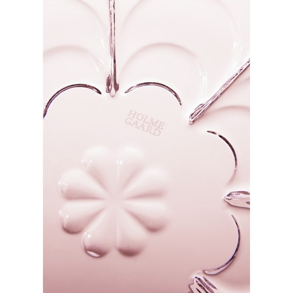 Svijetlo ružičasti desertni stakleni tanjuri u setu od 2 kom ø 16 cm Lily - Holmegaard-image-4