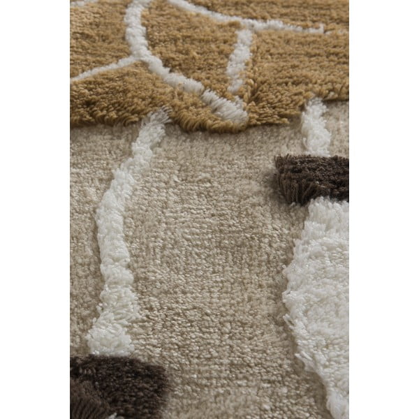 Svijetlo smeđi kupaonski otirači u setu od 3 komada 100x60 cm Ruya - Foutastic-image-4