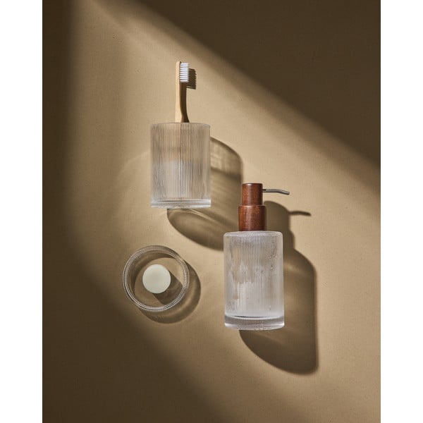 Staklena čaša za četkice za zube Arlem – Kave Home-image-2