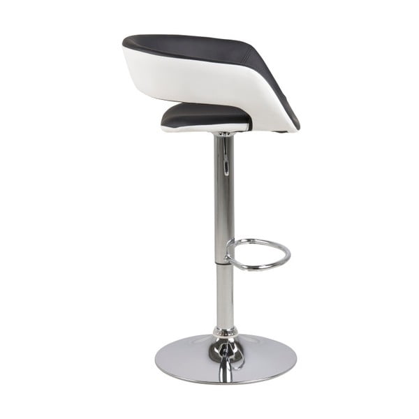 Set od 2 crne i bijele Acton Grace barske stolice-image-2