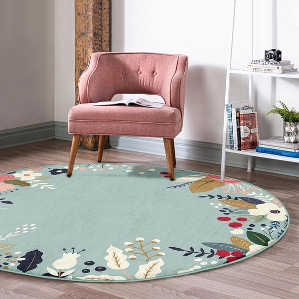 Periv/pogodan za robotski usisavač okrugli tepih ø 120 cm Comfort – Mila Home-image-4