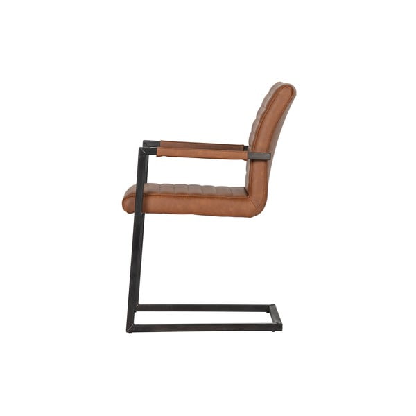 Smeđa blagovaonska stolica WOOOD Bas-image-3