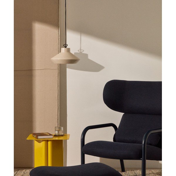 Bež viseća svjetiljka s keramičkim sjenilom ø 31 cm Portol – Kave Home-image-1