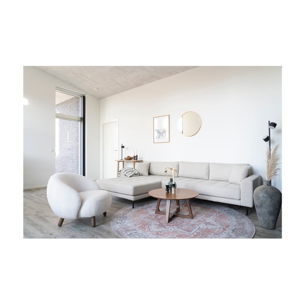 Plavo-narančasti okrugli tepih ø 200 cm Havana - House Nordic-image-1