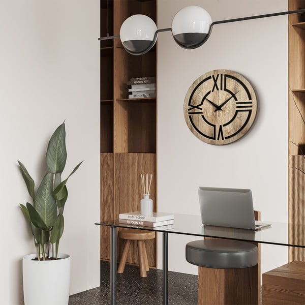 Zidni sat ø 57 cm Ethan – Styler-image-2