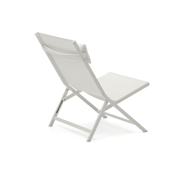 Bijela metalna vrtna fotelja Canutells – Kave Home-image-3