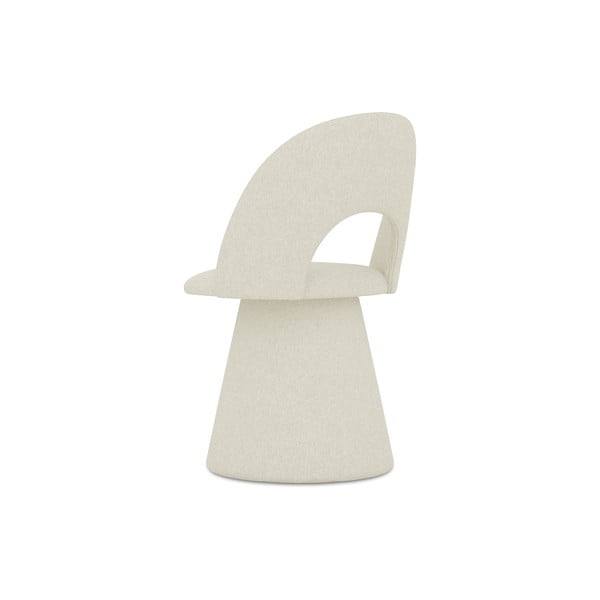 Krem podstavljena blagovaonska stolica Kalo – Makamii-image-2