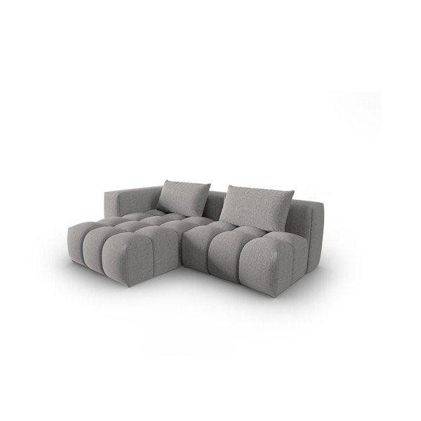 Siva kutna garnitura (s lijevim kutom/s ležaljkom) Verona – Cosmopolitan Design