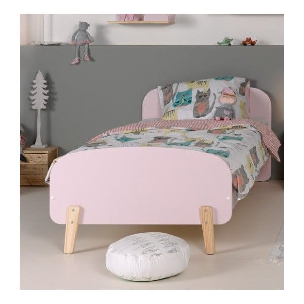 Ružičasti krevetić Vipack Kiddy, 200 x 90 cm-image-1