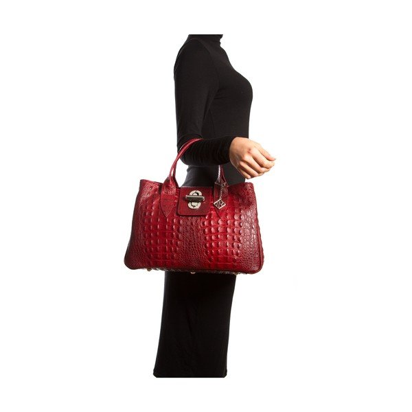 Kožna torbica Isabella Rhea 614, crvena-image-1