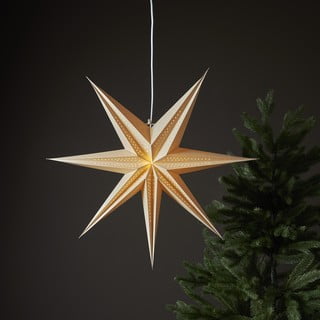 Bež božićni svjetleći ukras ø 60 cm Point - Star Trading