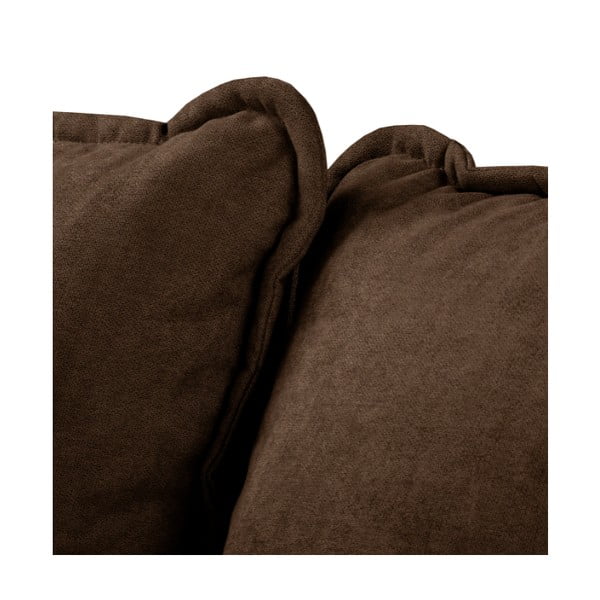 Tamno smeđa kutna garnitura (lijevi kut) Beata - Ropez-image-1