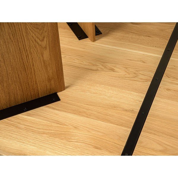 Blagovaonski stol od punog hrasta 100x200 cm Charlotte – Micadoni -image-2