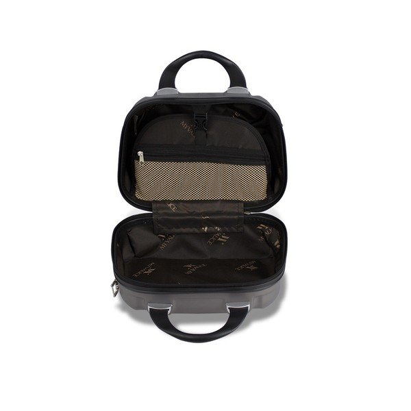 Sivi ženski ručni kofer My Valice PREMIUM Make Up &amp; Hand Suitcase-image-2