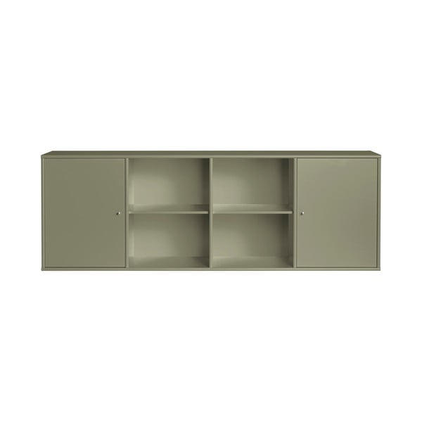 Kaki zelena viseća komoda 176x61x42 cm Mistral – Hammel Furniture