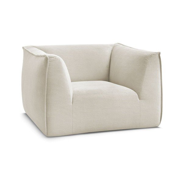 Bež fotelja od samta Giorgia – Bobochic Paris