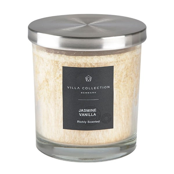 Svijeća s mirisom jasmina i vanilije Villa Collection, vrijeme gorenja 45 sati
