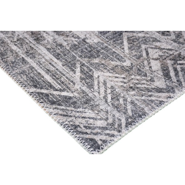 Sivi perivi tepih 80x50 cm - Vitaus-image-2